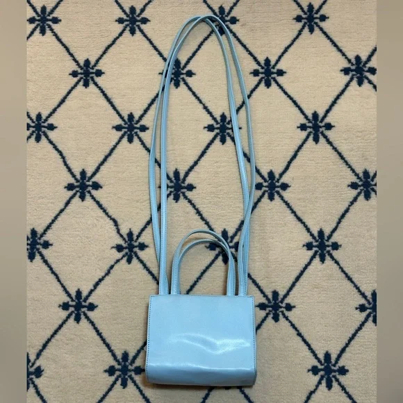 Telfar Small Shopping Bag - Pool Blue - Picture 3 of 11